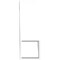 Ekena Millwork 5-in. W x 12-in. D x 16-in. H Baker Architectural Grade PVC Knee Brace BRCP05X12X16BKR - alternate 5